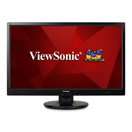 ViewSonic VA2246M-LED Full HD LED Monitor (1920 x 1080, 10M:1 DCR, Speakers, VGA/DVI)