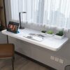 FALIYORS Wall-mounted Folding Table For Kitchen Breakfast Bar Table, 60cm 70cm 80cm 90cm 100cm 120cm Foldable Wall Table | Computer Desk for Home