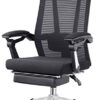 ZXFYHD Desk Chair,Office Chair Computer Chair Home Swivel Chair Ergonomic Supervisor Lunch Break Chair With Footrest