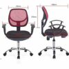 LEIGE Executive Office Chair - High Back Office Chair with Footrest and Thick Padding - Reclining Computer Chair with Ergonomic Segmented Back