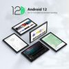 YOTOPT Tablet 10 inch Android 12, Octa-Core 1.8 GHz Processor, 11GB RAM, 64GB ROM (TF 1TB Expandable), Camera 5+8MP, 6000mAh, Tablet with keyboar