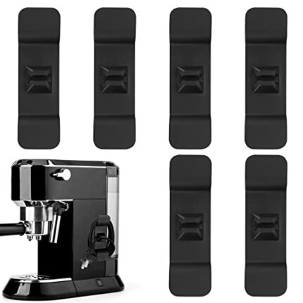 6 Pcs Cord Organizer for Kitchen Appliances, Self Adhesive Cable Tidy Wrap Cord Organiser Kitchen, Cord Wire Cable Organizers Storage Management