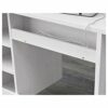 Tok Mark Traders BRUSALI Desk, white, 90x52 cm, durable and easy to care for. Desks for home. Desks & computer desks. Tables & desks. Furniture.