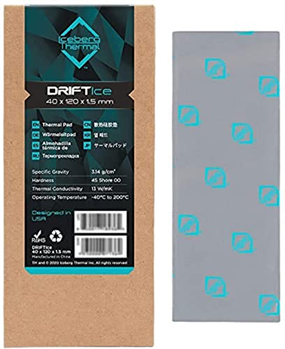 Iceberg Thermal Driftice Thermal Pad 120mm x 40mm x 1.5mm