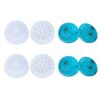 2 Pairs Tobacco Herb Grinder Mould Silicone Resin Mould Spice Mills Grinder Mold Crusher Epoxy Casting Mould for Herbal DIY Crafts