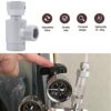 CDIYTOOL Soda Stream Adapter, W21.8-14 to TR21-4 Aquarium Cylinder Refill Soda Stream Adapter with Accessories, Refill Soda Stream Converter for