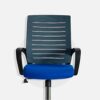 Adjustable Rotating Office Chair Comfortable Mid-back Mesh Home Office Chair Mesh Upholstered Seat Pan Can Rotate 360 Degrees Office Desk Chair