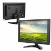 10.1 inch HDMI LCD Monitor, Portable 1080P TFT LCD Full HD 16:9 Widescreen IPS Monitor, 400cd/m² Display Screen, Support HDMI/VGA/AV/BNC,for Rasp