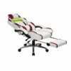 KXDCZ Racing Gaming Office Chair Executive chair Footrest and Lumbar Cushion Heavy Duty Ergonomic Reclining Working Chair (Color : D)
