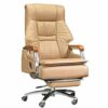 JHKZUDG Executive Leather Adjustable Chair,Ergonomic Office Chair Gaming Chair,High Back Recliner Swivel Chair,for Home Office,black