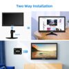 13.3 Inch Portable Monitor 1366x768 TFT LED Small PC Monitor with HDMI VGA AV BNC USB Input for Raspberry pi Kitchen HDMI Monitor Industrial Moni