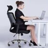 Ygqbgy Study/Office Chair Gaming Seat Pc Gamer Chair Rotating Office Furniture with Handrails Mesh Chair