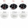 13Pcs Air Fryer Accessories Set,6 Inch Deluxe Accessories Tower for Air Fryer,Including Pizza Pan, Cake Baking Tray, Grill, Recipe Book,Metal Bra