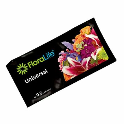 50 Floralife Universal Flower Food Sachets, 500ml Cystal Clear Water Soluable Flower Food