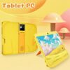Zunate 7in Kids Tablet for Android, 4GB RAM 32GB ROM 128G Expand, 5G Dual Frequency WIFI, Kids Edition Tablet with Kids Content, Support for Goog