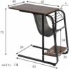 EYHLKM Height-adjustable Sitting Workstation, Mobile Standing Desk, Double-faced Standing Computer Desk for Home Office