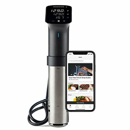 Anova Precision Cooker Pro [AN600-UK00] WiFi, 1200 Watts, Type G Plug included for UK use - Black and Silver