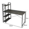 CZDYUF Computer Office Desk Workstation for Storage Study Writing Desk Computer PC Laptop Dining Gaming Table for Home