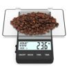 Weightman Espresso Scale with Timer 1000g x 0.1g Small & Thin Travel Coffee Scale, Mini Digital Scale Grams and Ounces with Large Backlit LCD Sta