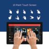 TPSPAD Windows Tablet, 11.6 inch 2-in-1 Tablets Laptops with Removable Keyboard, Intel Celeron N4020, Touchscreen 1920 * 1080 IPS 6GB RAM 128GB E