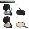 Tortillada – Cast Iron Tortilla Press + Recipes E-Book + 100 x Parchment Paper (20cm)