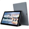 TOSCiDO Android 13 Tablet 10 Inch, 8Core 2.0Ghz,WiFi+4G LTE/SIM, 15GB RAM+64GB ROM+1TB SD Expand,1920 * 1200 FHD,13MP Dual Camera, 8000mAh,BT 5.0