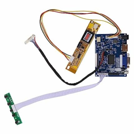 Dvi Vga Lcd Screen Controller Board Kyv-N5 For 15.4 Inch 1280X800 Lcd Controller Board Replacement
