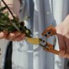 X-COTEC Garden Secateurs, Professional Pruning Shears with Sharp and Stainless Steel Blade, Garden Scissors, Anvil Secateurs Ergonomic Shape Gard
