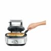 The Sage No-Mess Waffle Maker, Brushed Stainless Steel, BWM520BSS