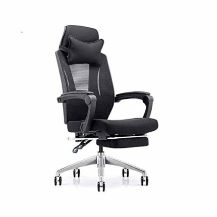 WALNUT Home Reclining Office Chair Capacity Ergonomic Computer Mesh Recliner Executive Swivel Office Desk Chair Task Chair (Color : B)