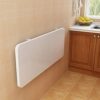 FALIYORS Wall-mounted Folding Table For Kitchen Breakfast Bar Table, 60cm 70cm 80cm 90cm 100cm 120cm Foldable Wall Table | Computer Desk for Home