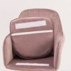 WALNUT Computer Chair Household Desk Chair Fashion Office Chair Home Fabric Writing Chair Rotating Happy Swivel Chair (Color : F)