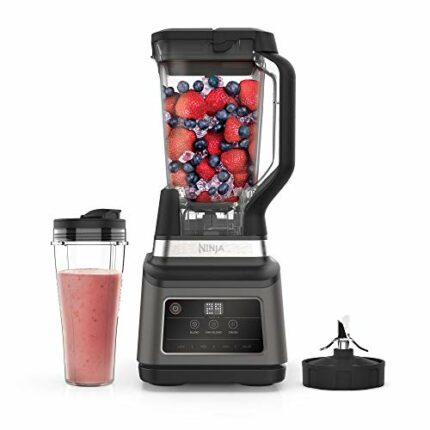 Ninja 2-in-1 Blender with 3 Automatic Programs; Blend, Max Blend, Crush, and 4 Manual Settings, 2.1L Jug & 700ml Cup, 1200W, Dishwasher Safe Part