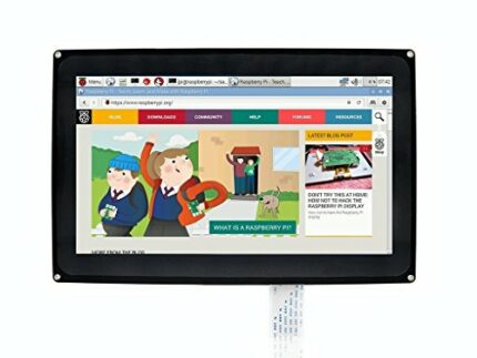 Makibes Raspberry Pi 10.1inch HDMI LCD 1024x600 Capacitive Touch Screen with Bicolor Case Support Raspberry Pi 2 3 Model B /PC Systems/BeagleBone
