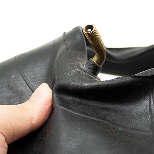 SZCXDKJ 2PCS Wheelbarrow Inner Tube 4.10/3.50-4 Bent Valve fits 10" Wheelbarrow Tire, Lawn Movers, Hand Trucks, Carts Replacement Inner Tubes