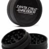 Santa Cruz Shredder Eco Biodegradable Hemp Grinder - Black Edition - 2 Piece