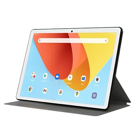 TOSCiDO Tablet 10 Inch Android 12 Tablet PC ,Octa Core 2.0Ghz,4G LTE,WiFi,4GB RAM,64GB ROM,Dual Sim,Bluetooth,GPS,Type-c,Silver(Included Tablet C
