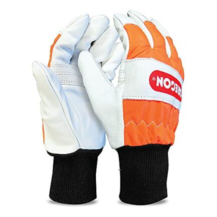 OREGON Chainsaw Left-Hand Protection Leather Gloves