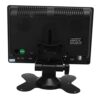 7 Inch LED Monitor Ture Portable Monitor HDR HD Color Display 1024x600, 250cd/m2, 16:10 Wide View, Built in Dual Speaker, VGA HDML AV BNC USB DC