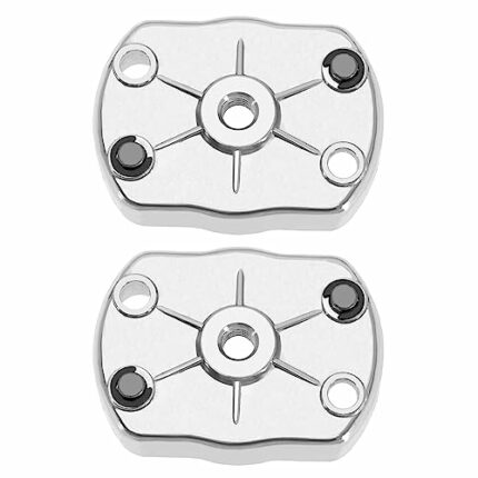 2Pcs Round Starter Cup Fit for 49cc 52cc Chainsaw Lawn Mower Dial Starter Cup Recoil Starter Pull Start Lawn Mower Accessories