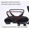 Ygqbgy Round Back Office Chair Staff Student Dormitory Home Arched Computer Chair Mesh Lifting Swivel Chair Backrest Staff Chair
