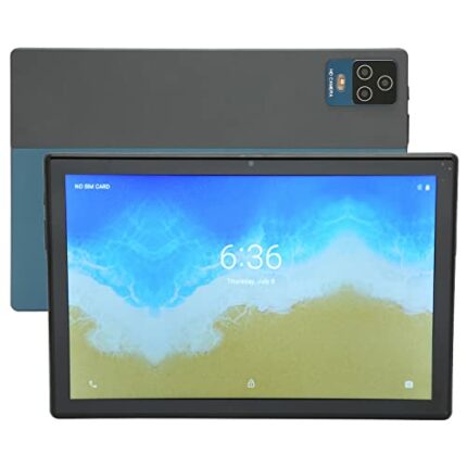 10.1in HD Tablet PC for Android 11, Octa Core CPU High Performance Tablet, 5MP/8MP Dual Camera, 1280x800 FHD Plus, 4GB RAM 128GB ROM TF 128GB, 70