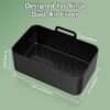 2 Pack Air Fryer Silicone Liner,Reusable Air Fryer Silicone Basket, Air Fryer Accessories, Silicone Air Fryer Liners Air Fryer Basket, Ninja Air