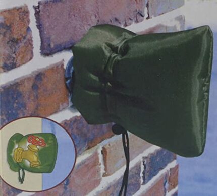 ABIsedrin Aolun Outside Tap Cover Frost Jacket Insulated Protector, Dark Green, 15x16cm