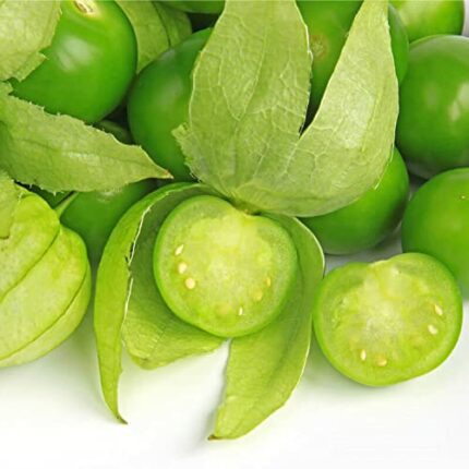 100 Green Tomatillo Seeds - Physalis Tomato Garden - Peasant Seeds