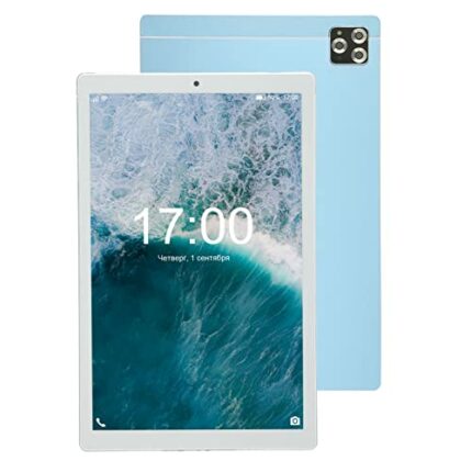 ciciglow 10 Inch Tablet, for 11 Tablet PC IPS HD Large Screen 3GB 64GB, 8 Core Tablet with 3G Network WIFI Blue 100‑240V