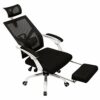 WALNUT Ergonomic Adjustable Office Chair with Adjustable Lumbar Support-High Back with Thickening Sponge Seat Cushion-Adjustable Head-Arm Rests,w