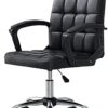 HJW Home Office Desk Chairs Computer Gaming Chairs Office Chair Ergonomic 360 Degree Swivel Pu Seat Computer Chair Armchair