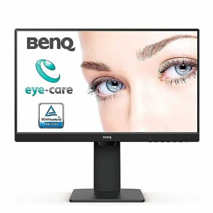 BenQ GW2485TC Office Monitor 24" 1080p | Coding Mode | IPS | Eye-Care Tech | Adaptive Brightness | Height and Tilt screen | Speakers | Noice-Canc