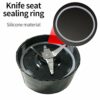 Rhinenet 2PCS Cross Blades Replacement Parts Compatible with Magic Bullet Stirring Blade Juicer 250W Cross Blade, Ice Shaver Spare Blade Replacem